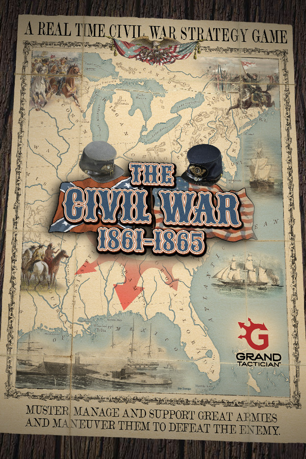 Grand Tactician: The Civil War (1861-1865) [P] [ENG / ENG] (2021) (1.0) [Scene]